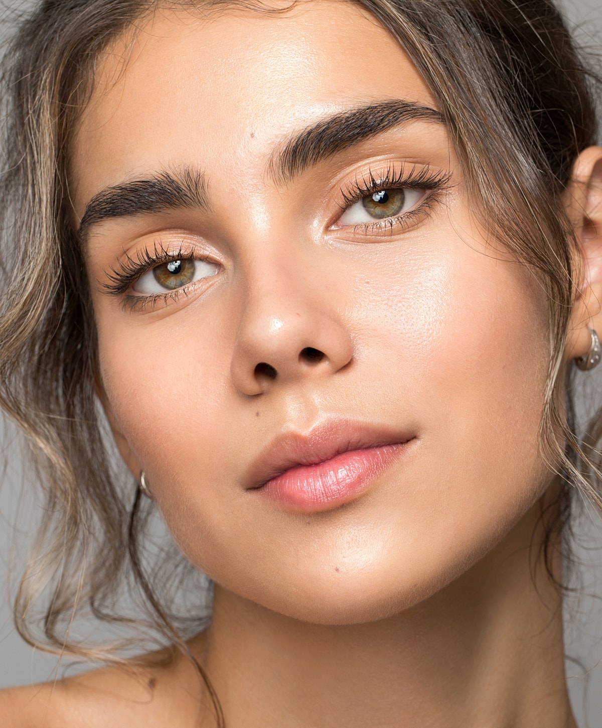 Charlotte, NC Fillers model with natural beauty.
